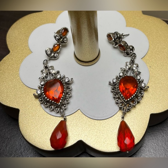 Fashion Jewelry Jewelry - Antique style Marcasite silver tone dangle earrings